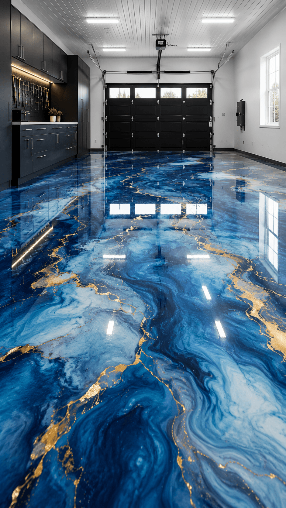 Epoxy floor installation showcase