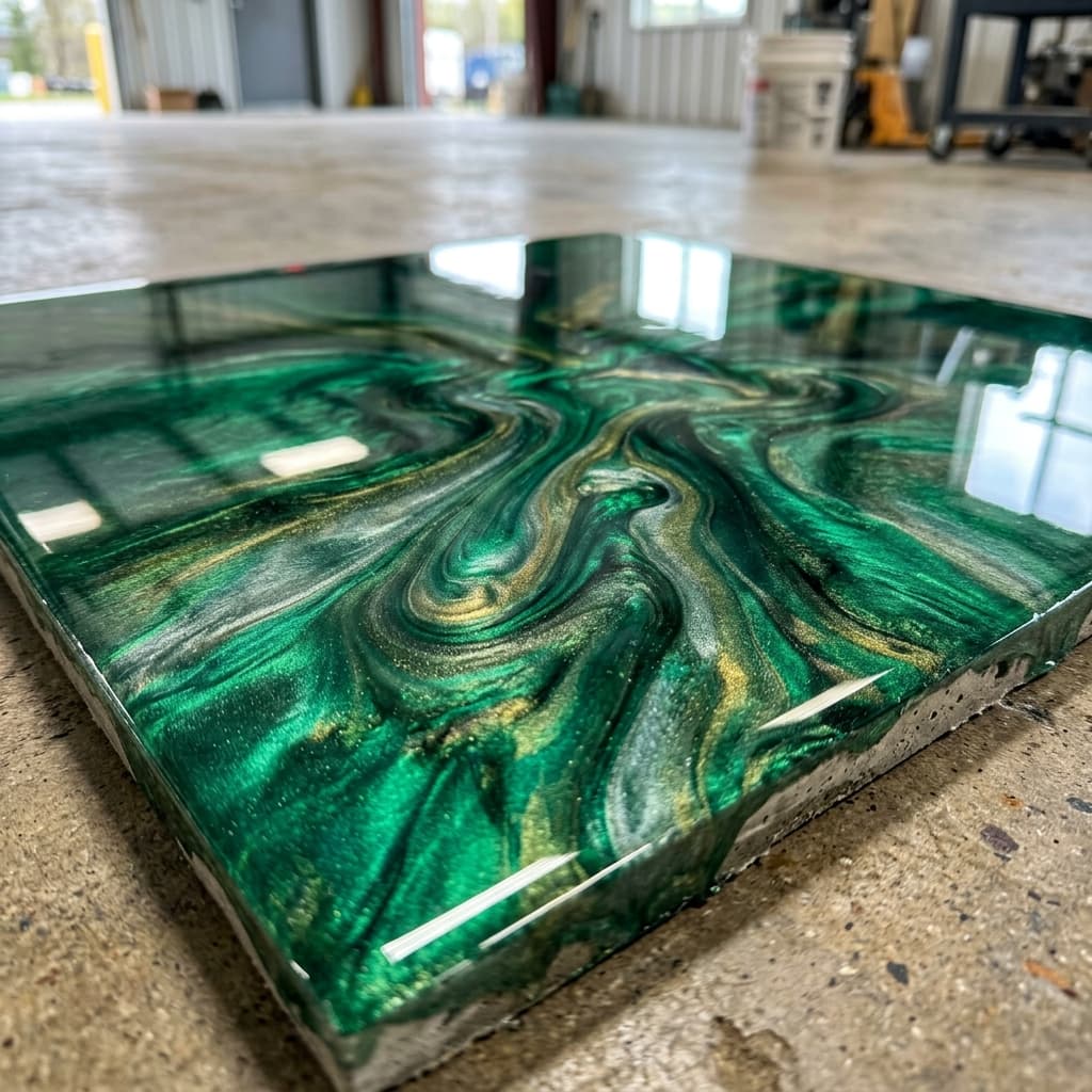 Emerald Pour